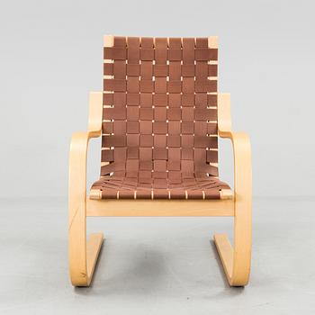 ALVAR AALTO, fåtölj, modell 406, Artek, Finland.