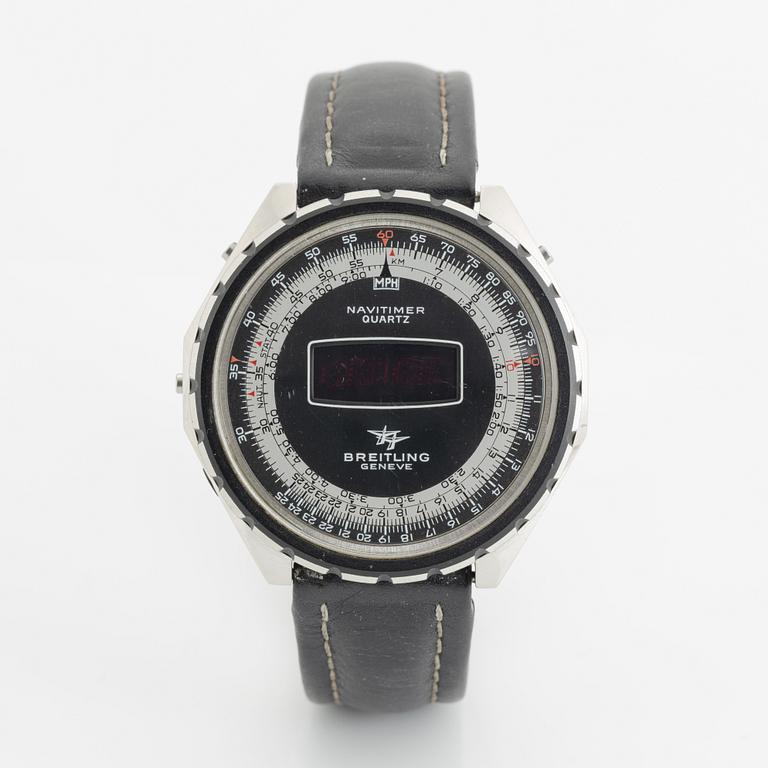 Breitling, Geneve, Navitimer, LED, wristwatch, 48,5 mm.