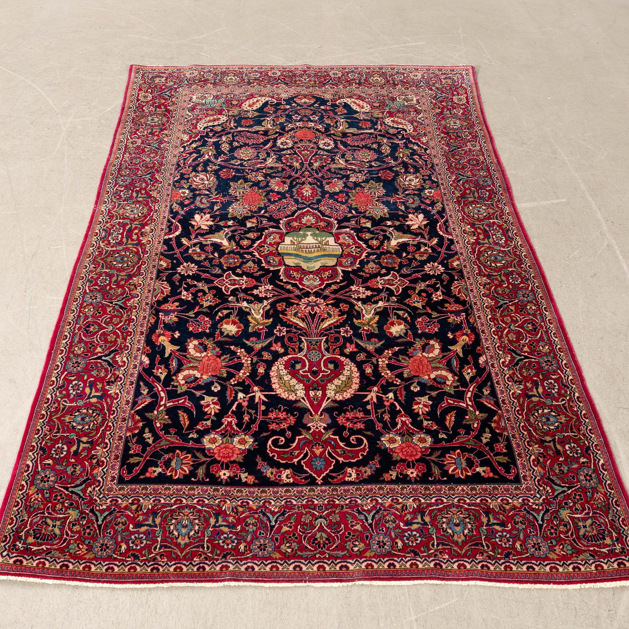 Matta Keshan antik ca 200x130 cm.