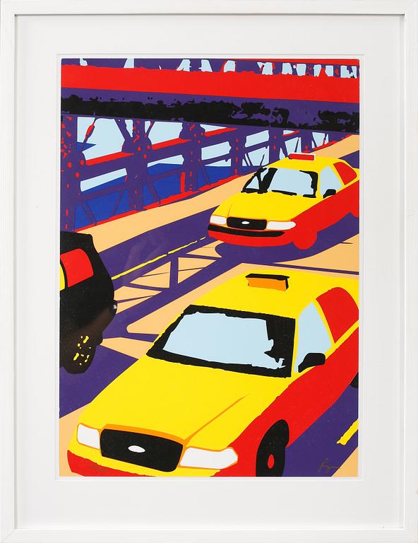 RICHARD RYAN, serigrafi, signerad och numrerad 149/250.