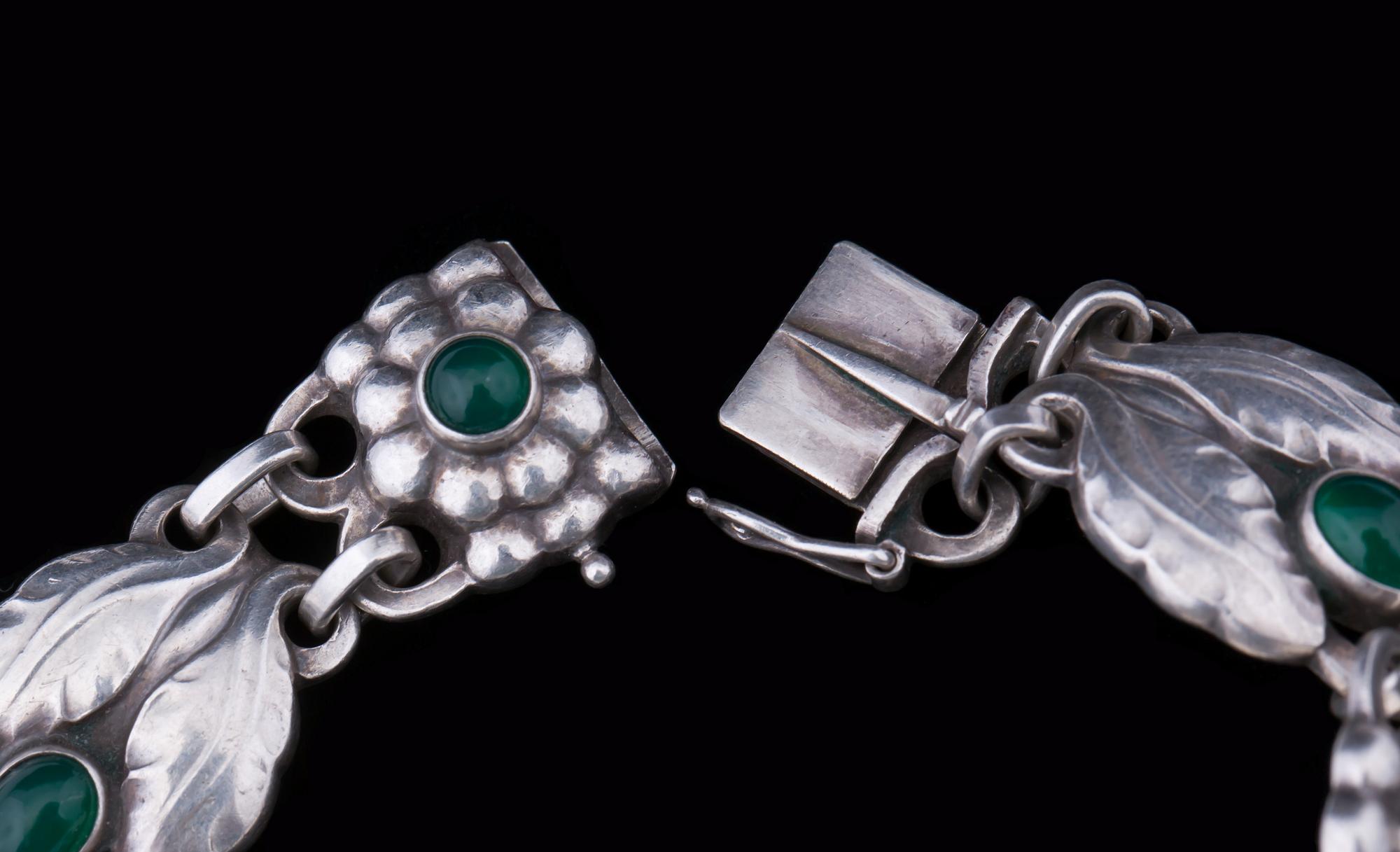 ARMLÄNK, Georg Jensen sterling silver.