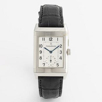 Jaeger-LeCoultre, Reverso Duoface, Night & Day, wristwatch, 26 x 36 (42) mm.