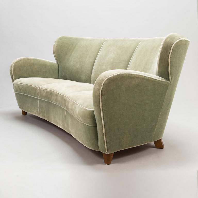A mid-20th century sofa.