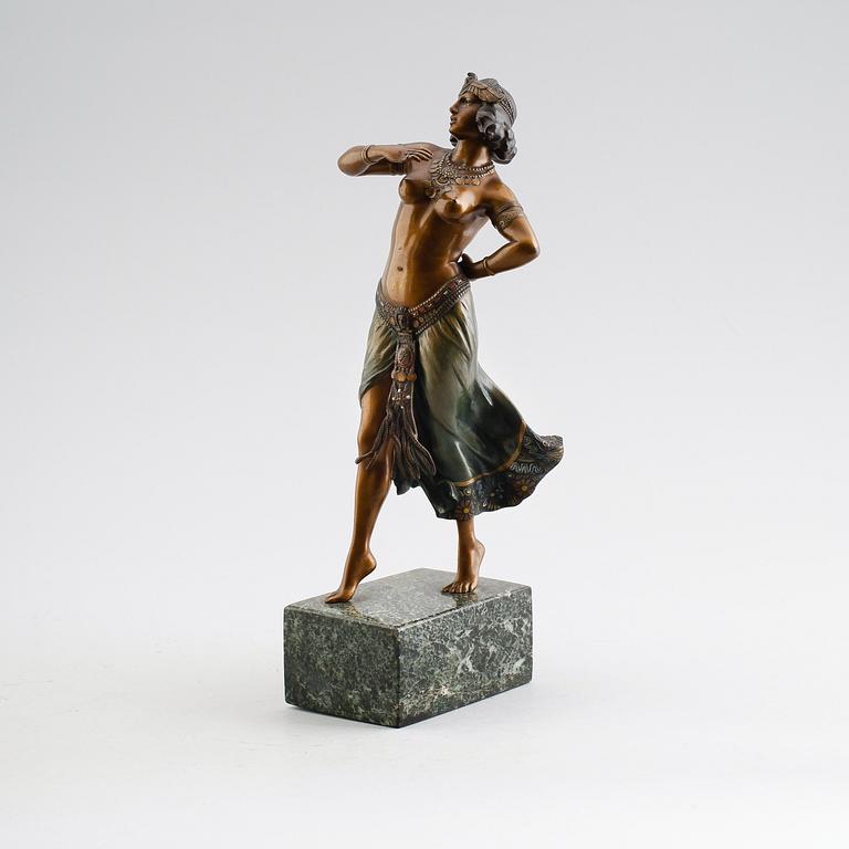 SKULPTUR, art décostil, brons, 1900-talets mitt.