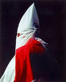 280. Andres Serrano, Ku Klux Klan.