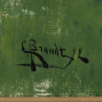 CARL BRANDT, oil on canvas, signed and dated -92.