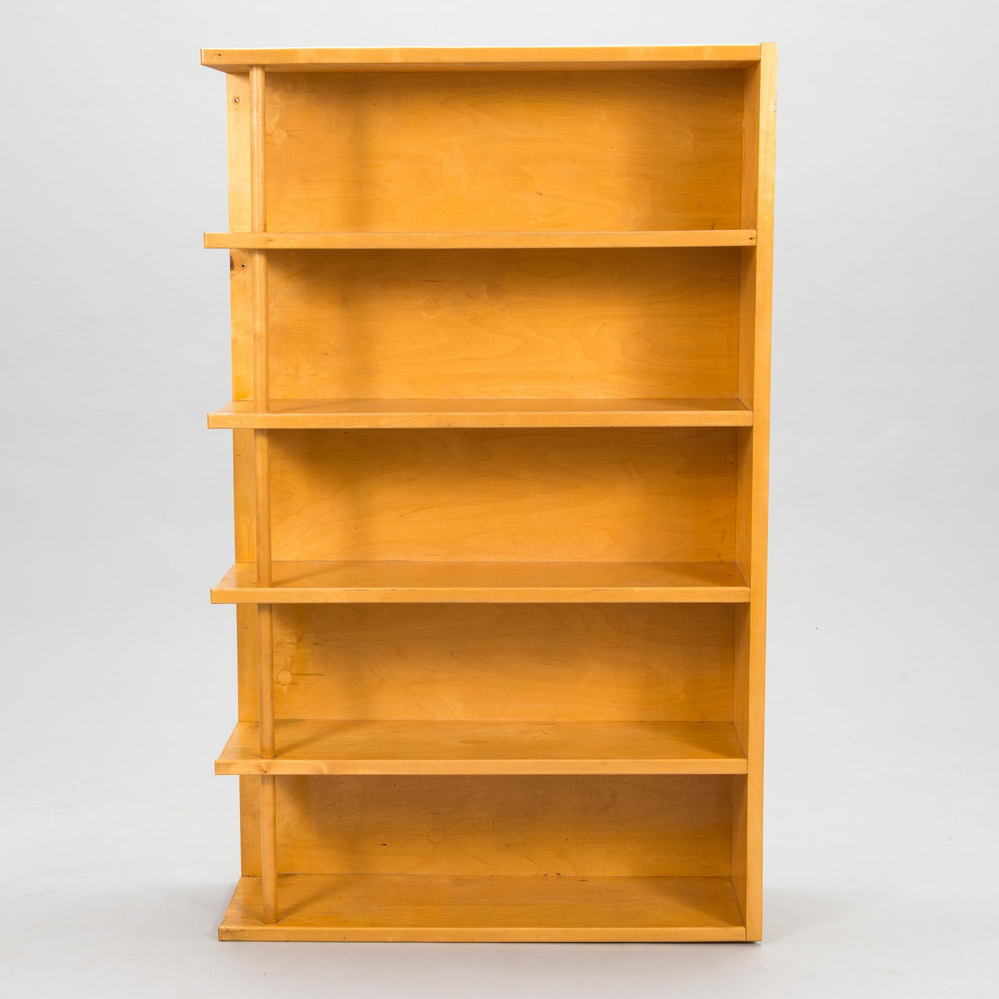 Wall shelf, birch, custom work from the 1940s / 50s.