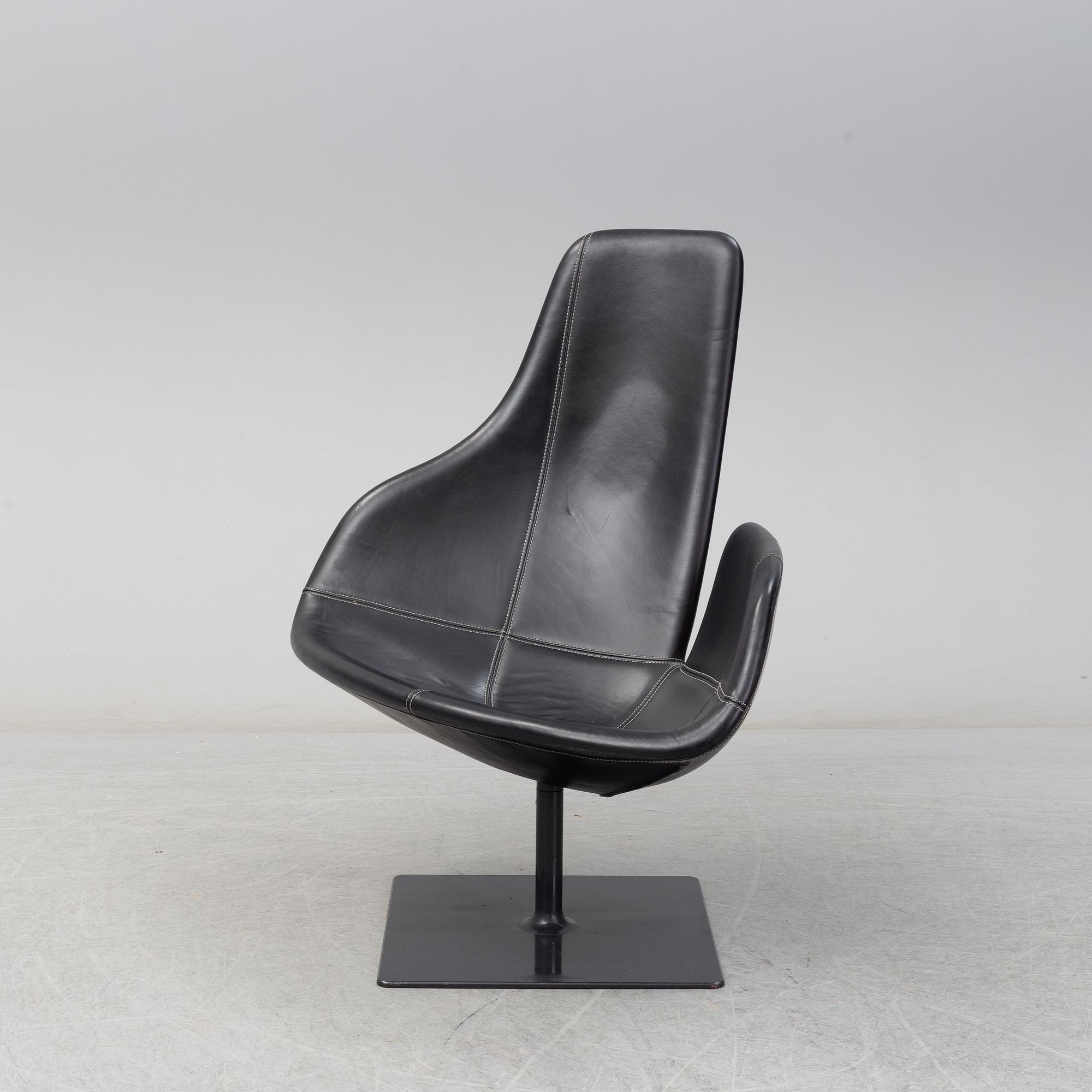 PATRICIA URQUIOLA, a 'Fjord' easy chair from Moroso, Italy. 21st Century.