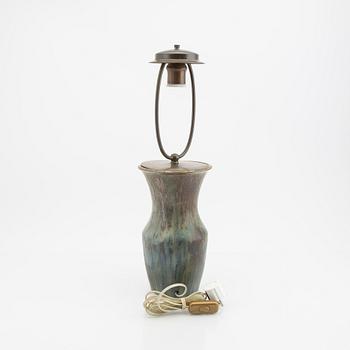 A porcelain table lamp by Bing & Gröndahl from the 1920's.