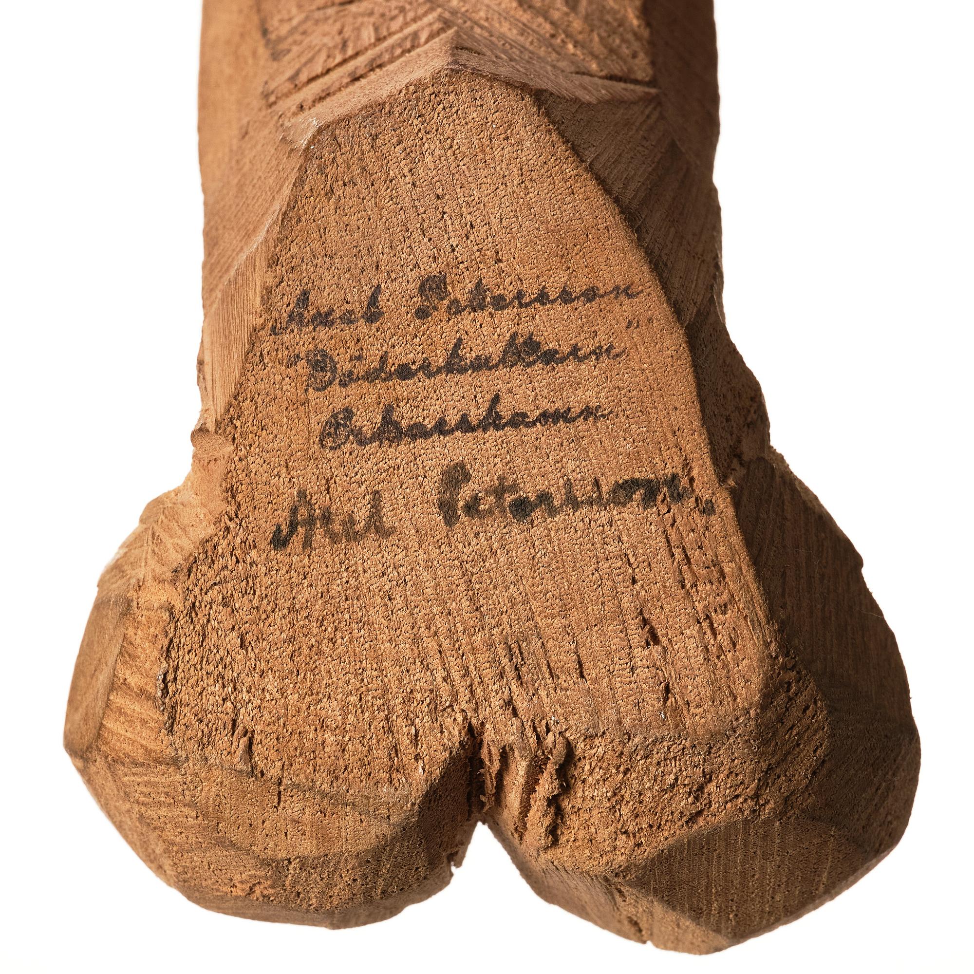 Axel Petersson Döderhultarn, Phallus.