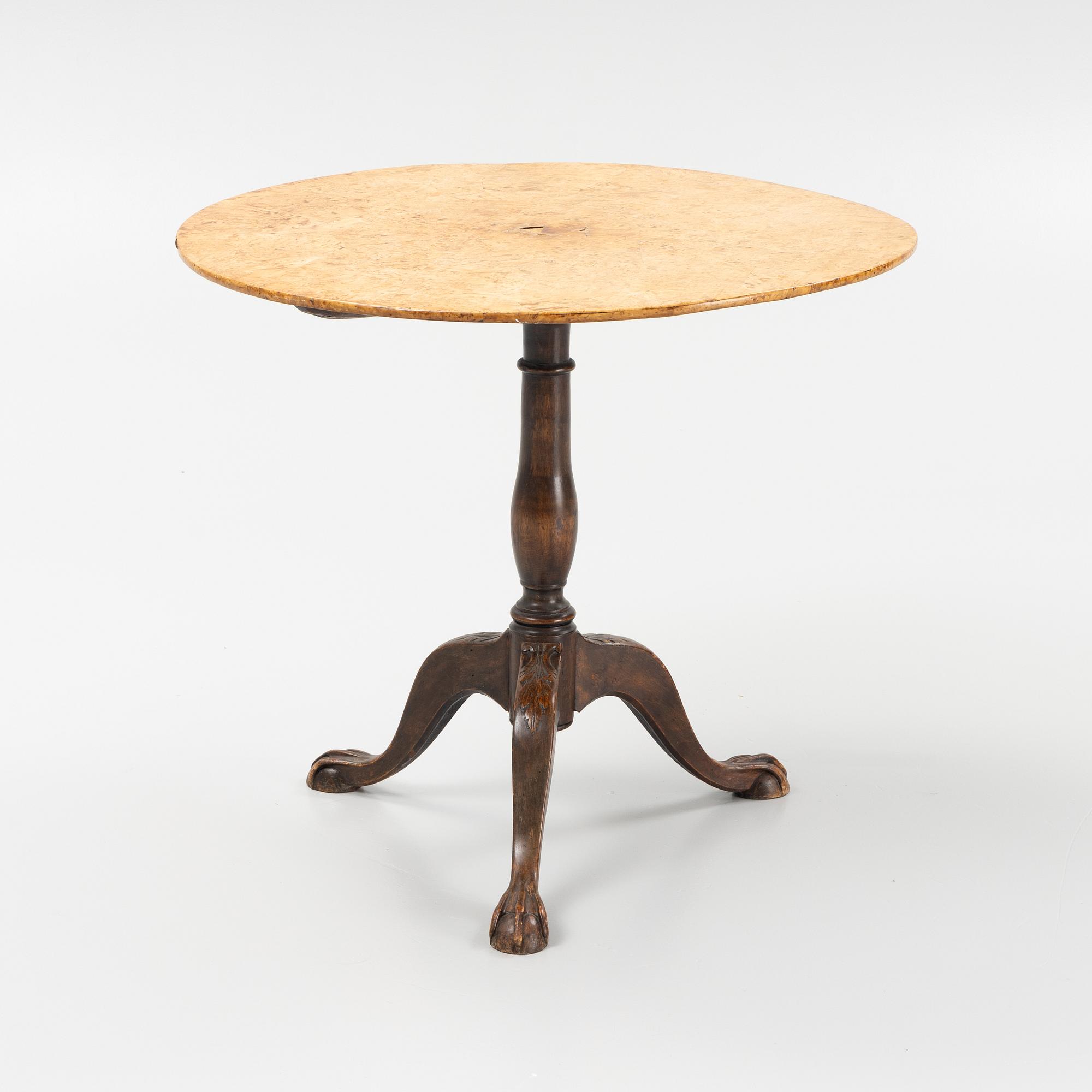 Fällbord, 1800-tal.