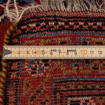 Carpet, Qashqai, antique, approx. 237 x 142 cm.