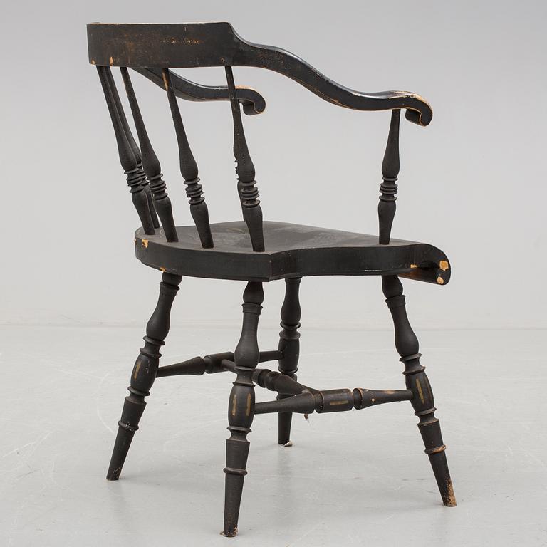 KARMSTOL, så kallad Windsormodell, 1800-tal.