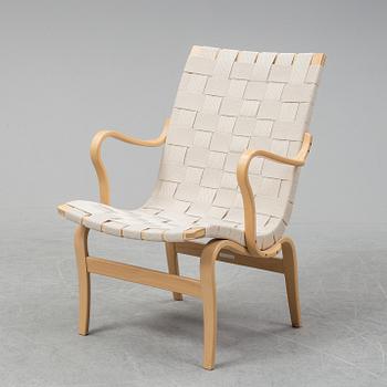 A Bruno Mathsson 'Eva' easy chair, Mathsson International, late 20th century.