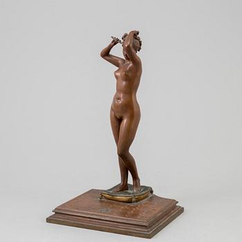 EMILE PINEDO, after. Sculpture, bronze. Signed with a stamp and with foundry mark.