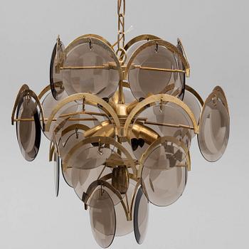 An Italian ceiling light, 1960's/70's.