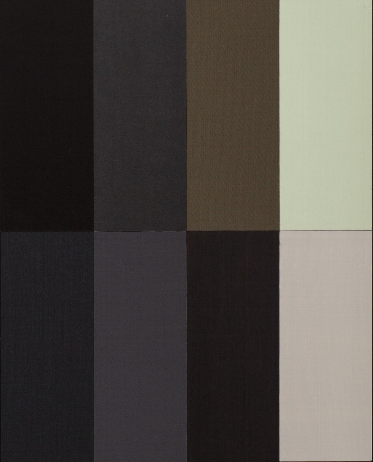 KRISTIINA WIHERHEIMO
Color Herbarium nro 18, 2010-12.
 Silkki HDF-levyllä, 40x50 cm.