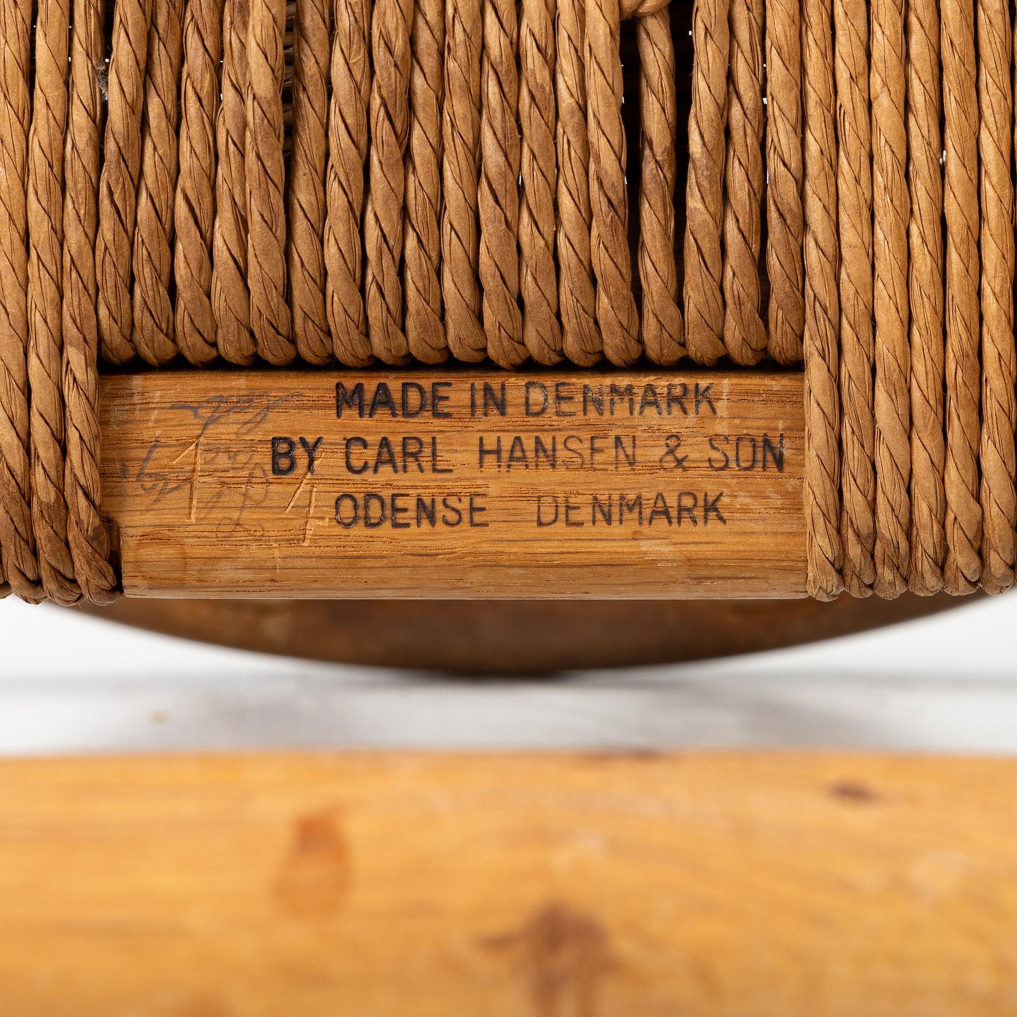 Hans J. Wegner, Stol, modell "CH24", Carl Hansen & søn, Danmark.