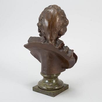 S. ALLEGRO, skulptur, brons, signerad.