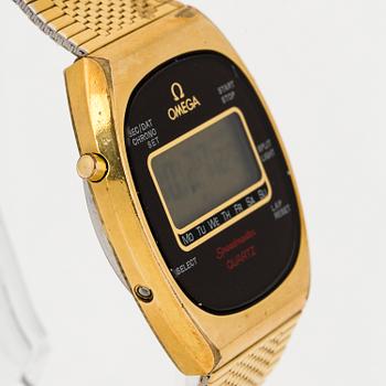 OMEGA, Speedmaster Quartz, armbandsur, 34 mm,