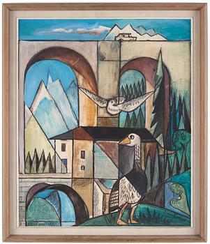 Einar Forseth, Alpine Landscape, Switzerland.