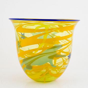 Catti Åsélius Lidbeck, vase, unique, "Fauve Collection", Johansfors, 2001.