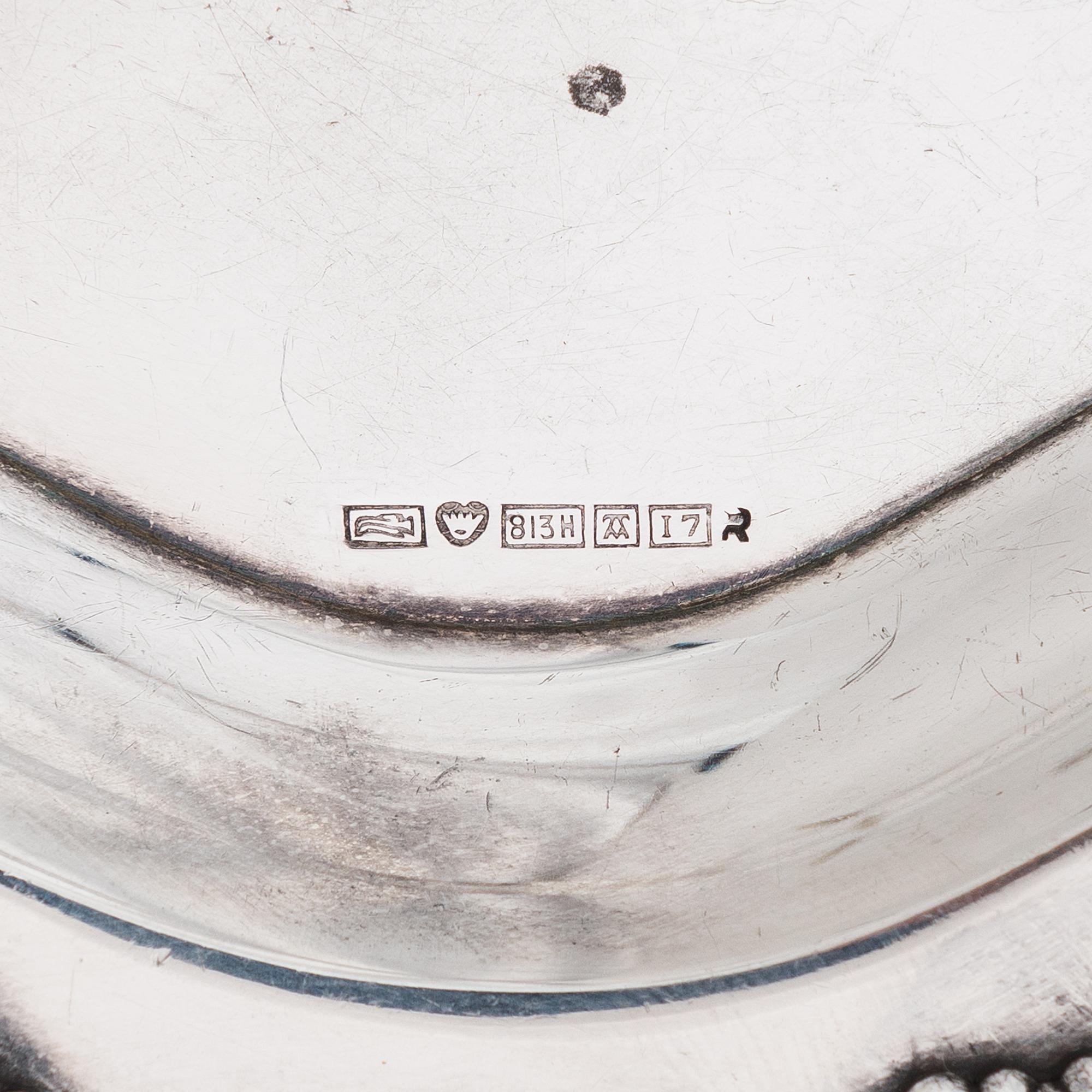 A 4-piece silver coffee set, Finland 1957-62.