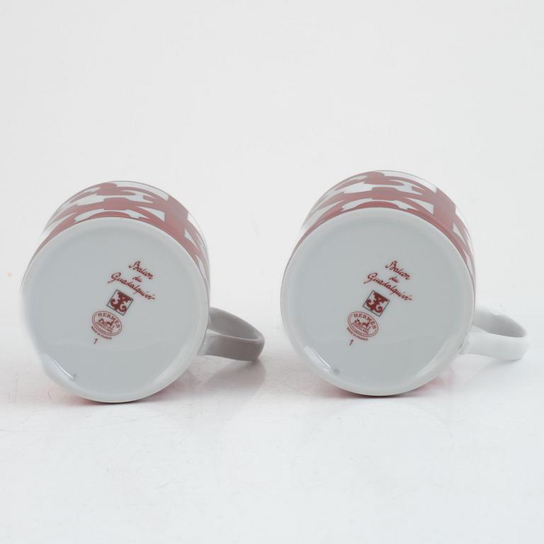 Hermès, muggar, 2 st, "Balcon du Guadalquivir".