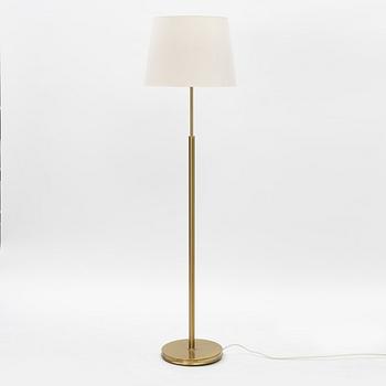 Josef Frank, a model 2148 brass floor light, Svenskt Tenn.