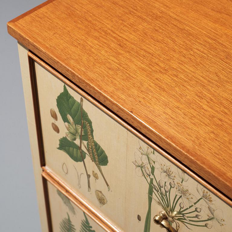 Josef Frank, a chest of drawers/ a sideboard "Flora", Svenskt Tenn, Sweden, mid 20th century, model 1050.