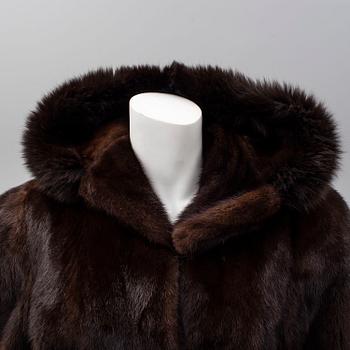 PÄLSJACKA, mink, Södra Päls, Norrköping. Storlek omkring M.