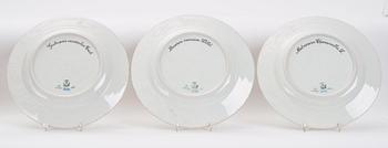 A Royal Copenhagen 'Flora Danica' part dinner service, Denmark, 20th Century.