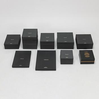 Versace, ruoka-astiasto, 27 osaa, posliini, "Medusa", Rosenthal, Studie-linie, Saksa.