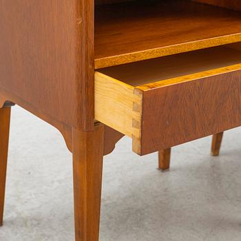 A pair of bedside tables, 1950s/60s.