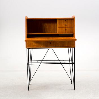 A Swedish 20th century secretaire  "Bang" veneered with teak designed for IKEA.