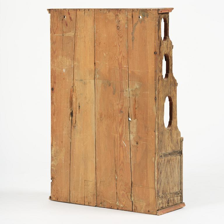 Hängskåp, Sverige, 1700-talets första hälft, Senbarock.