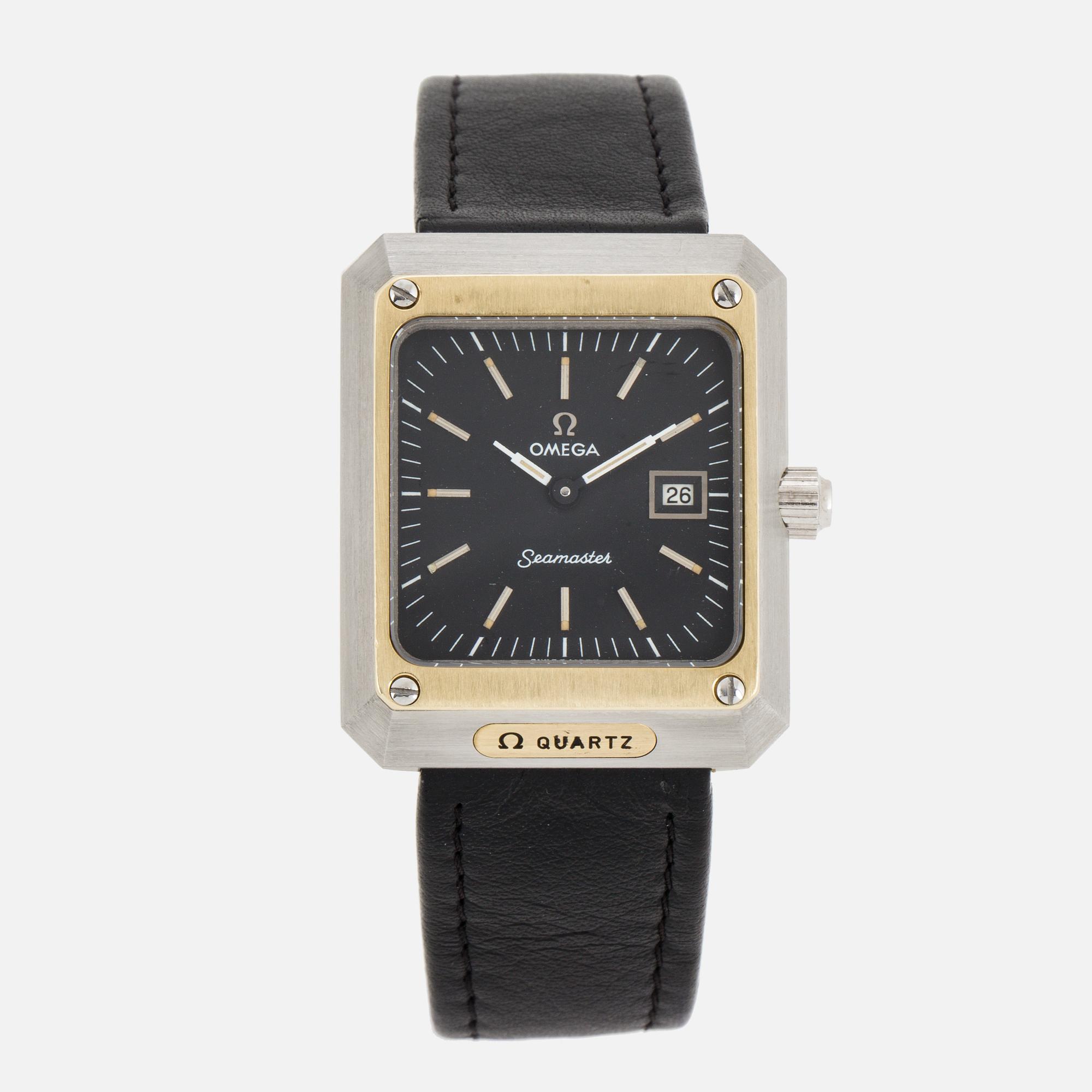 OMEGA, Seamaster, wristwatch, 30 x 35,5 mm.