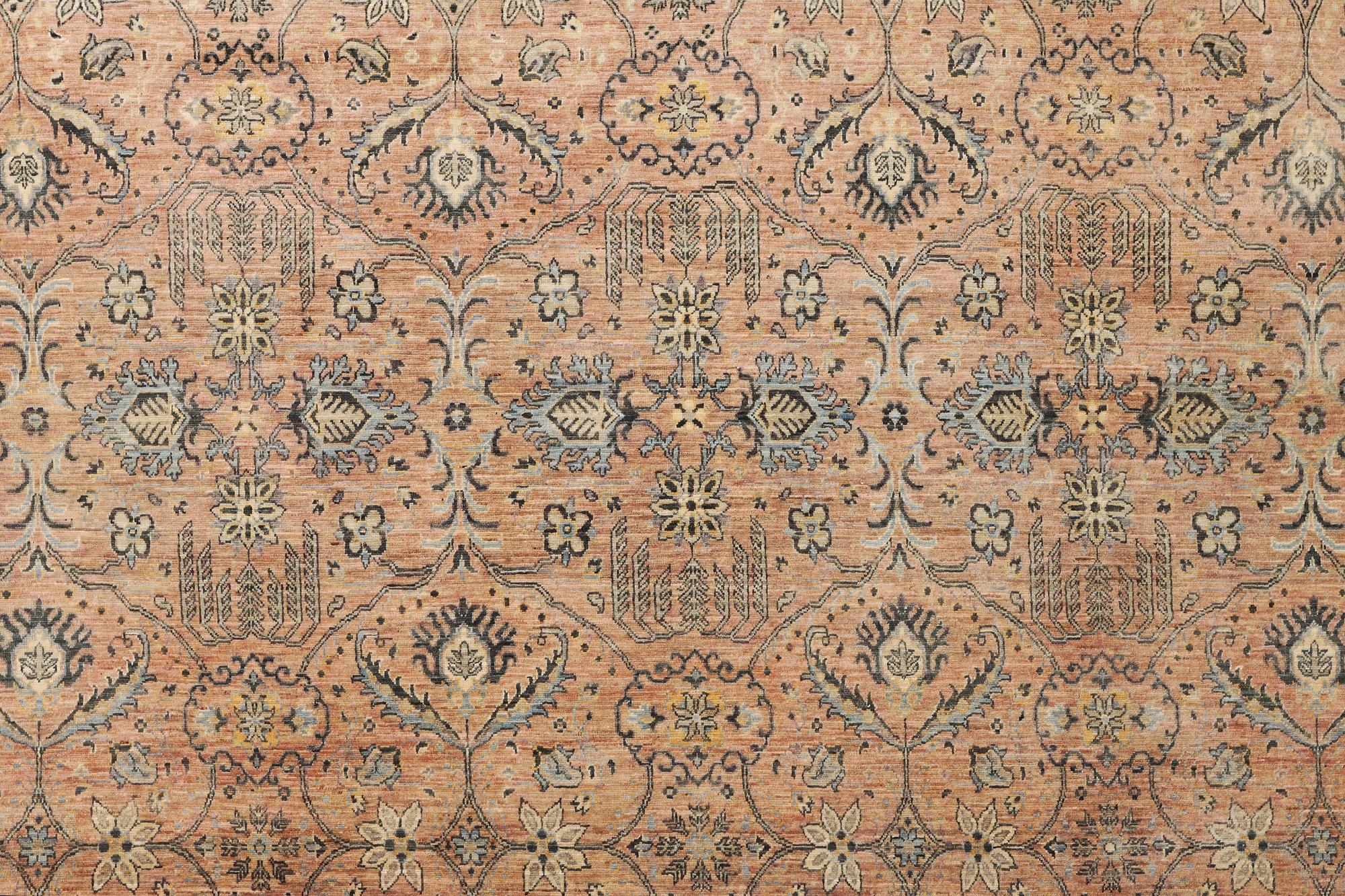 An Ushak carpet, c. 288 x 206 cm.