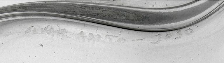 Alvar Aalto, vase model no. 3030 signed Alvar Aalto, Iittala Finland.