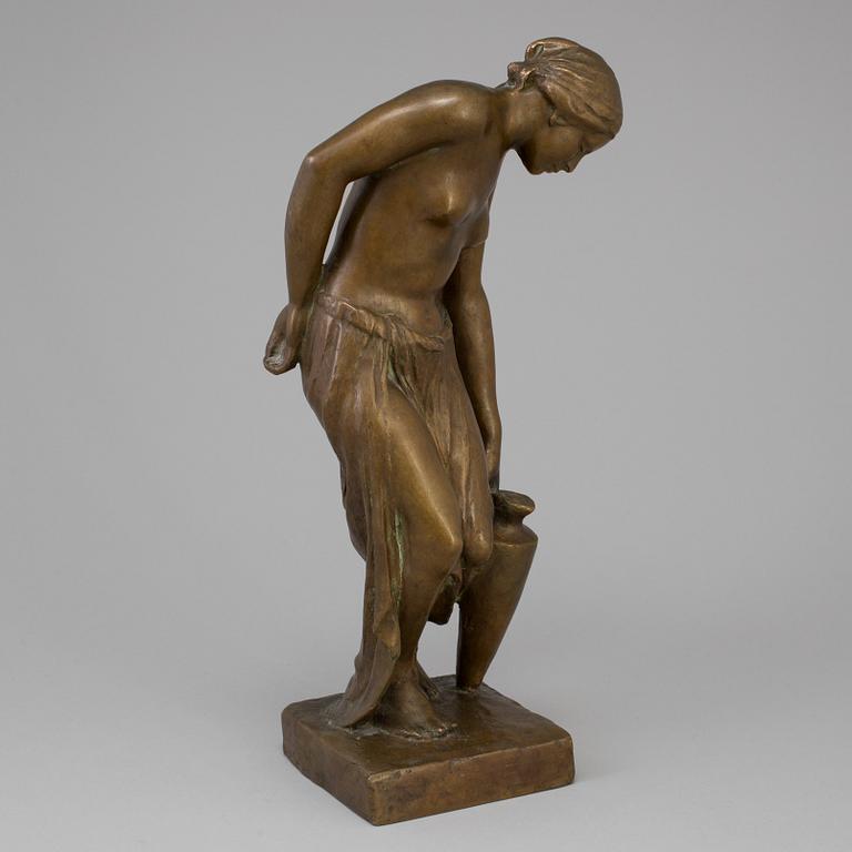 VIKTOR MALMBERG, Sculpture. Bronze, height 42 cm. Signed.
