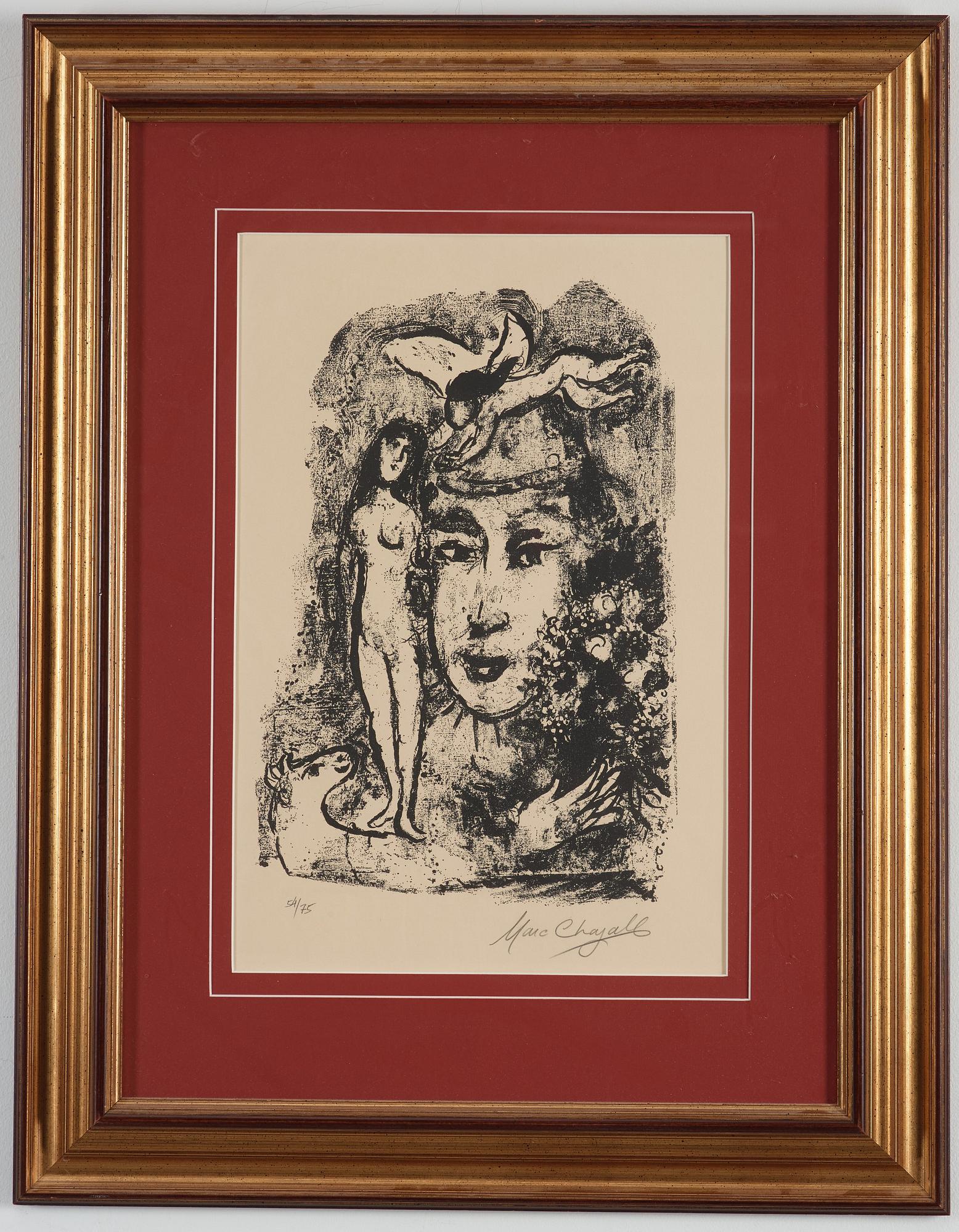 Marc Chagall, "Le Clown Blanc".