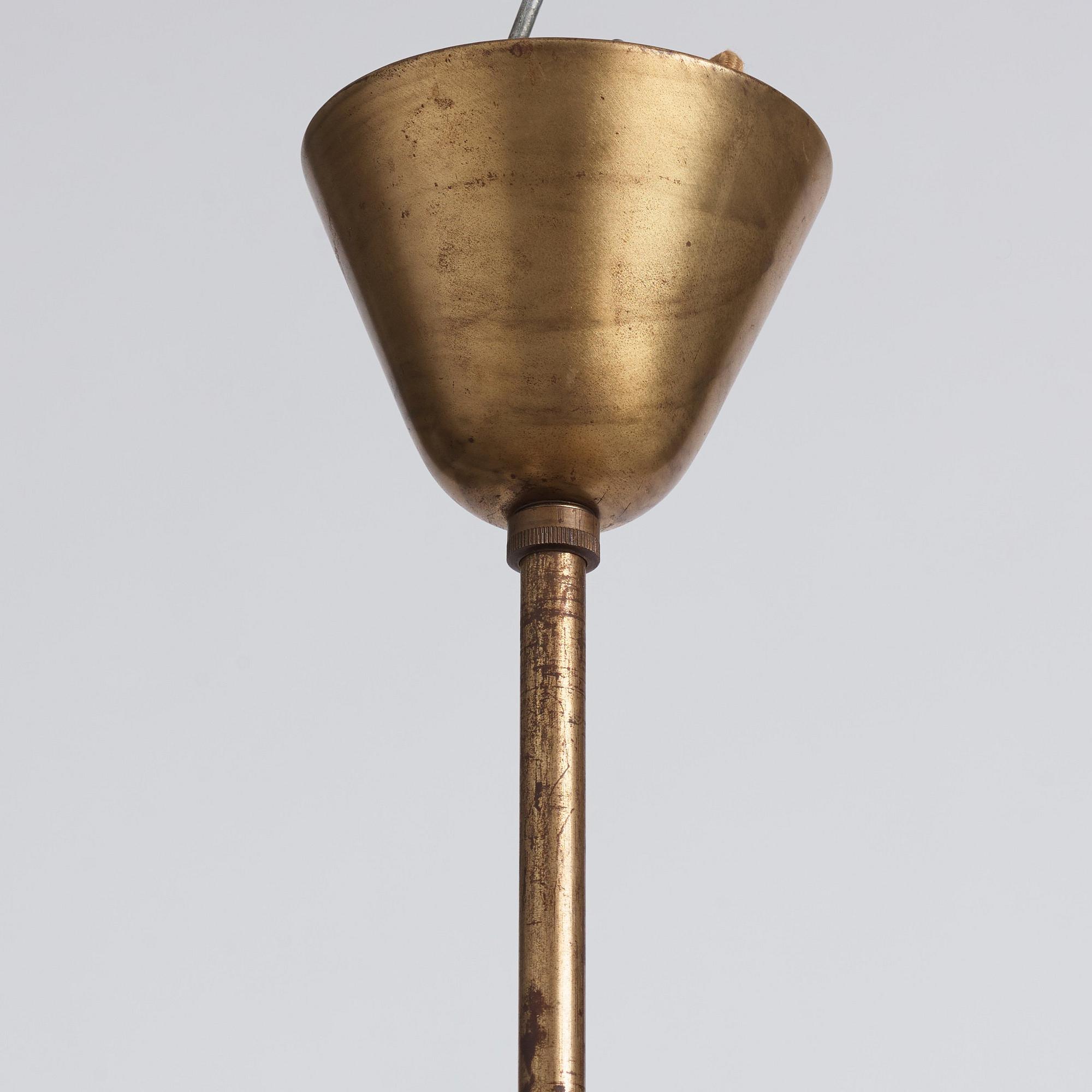 Harald Notini, a ceiling lamp, model "11796", Arvid Böhlmarks Lampfabrik, 1940s.