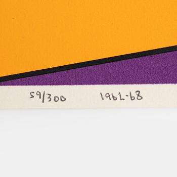 Olle Bærtling, silkscreen, 1962-68, signed, dated 59/300.