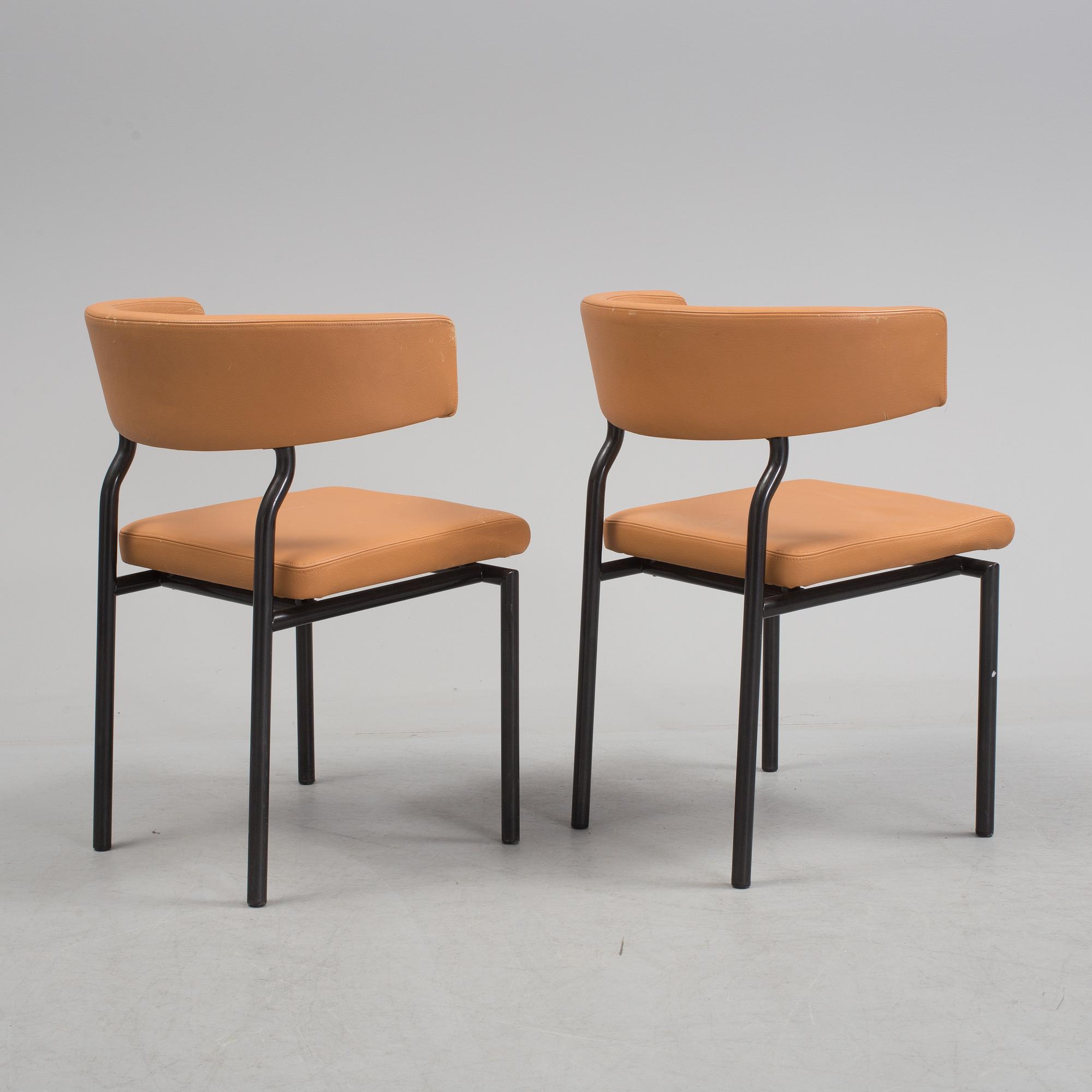LOVE ARBÉN, stolar, 2 st, "Aron", Lammhults ca 1990.