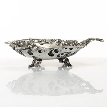 Gallerskål, silver, rokokostil, sekelskiftet 1900, Austria-Hungary.