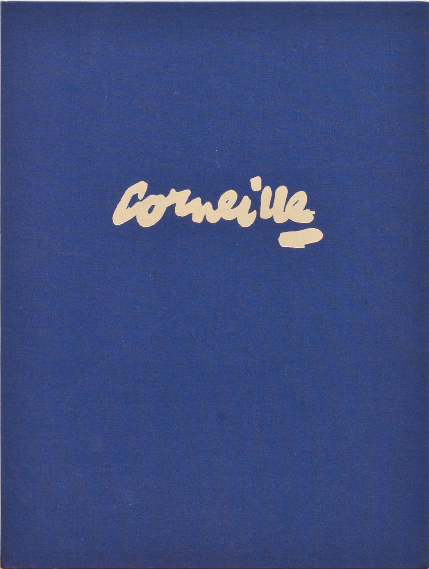 BEVERLOO CORNEILLE, album med bok samt tre färgserigrafier, signerade HC.