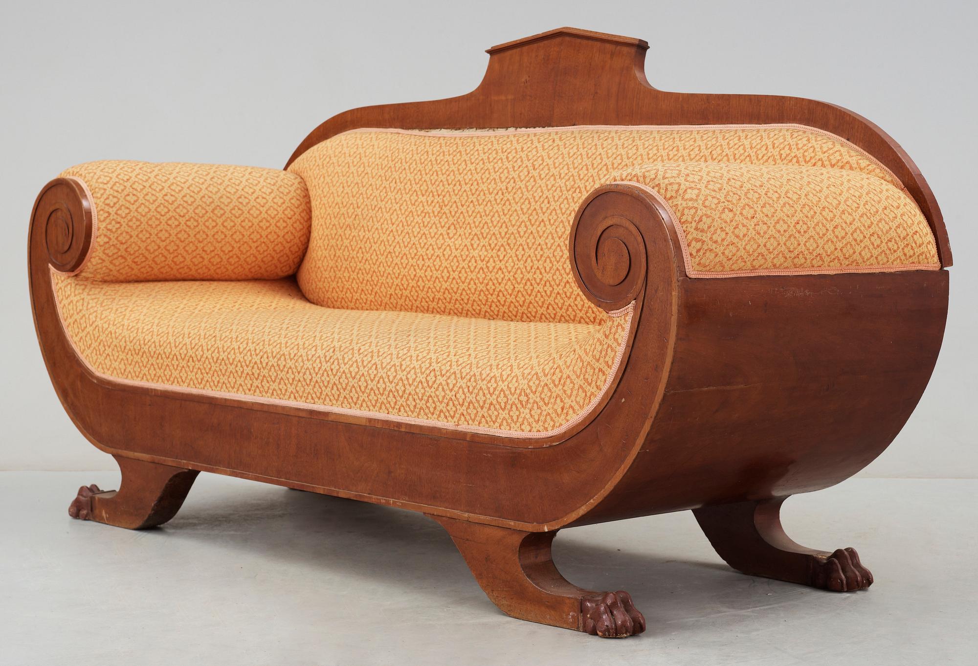 SOFFA. Karl Johan, 1800-talets första hälft.