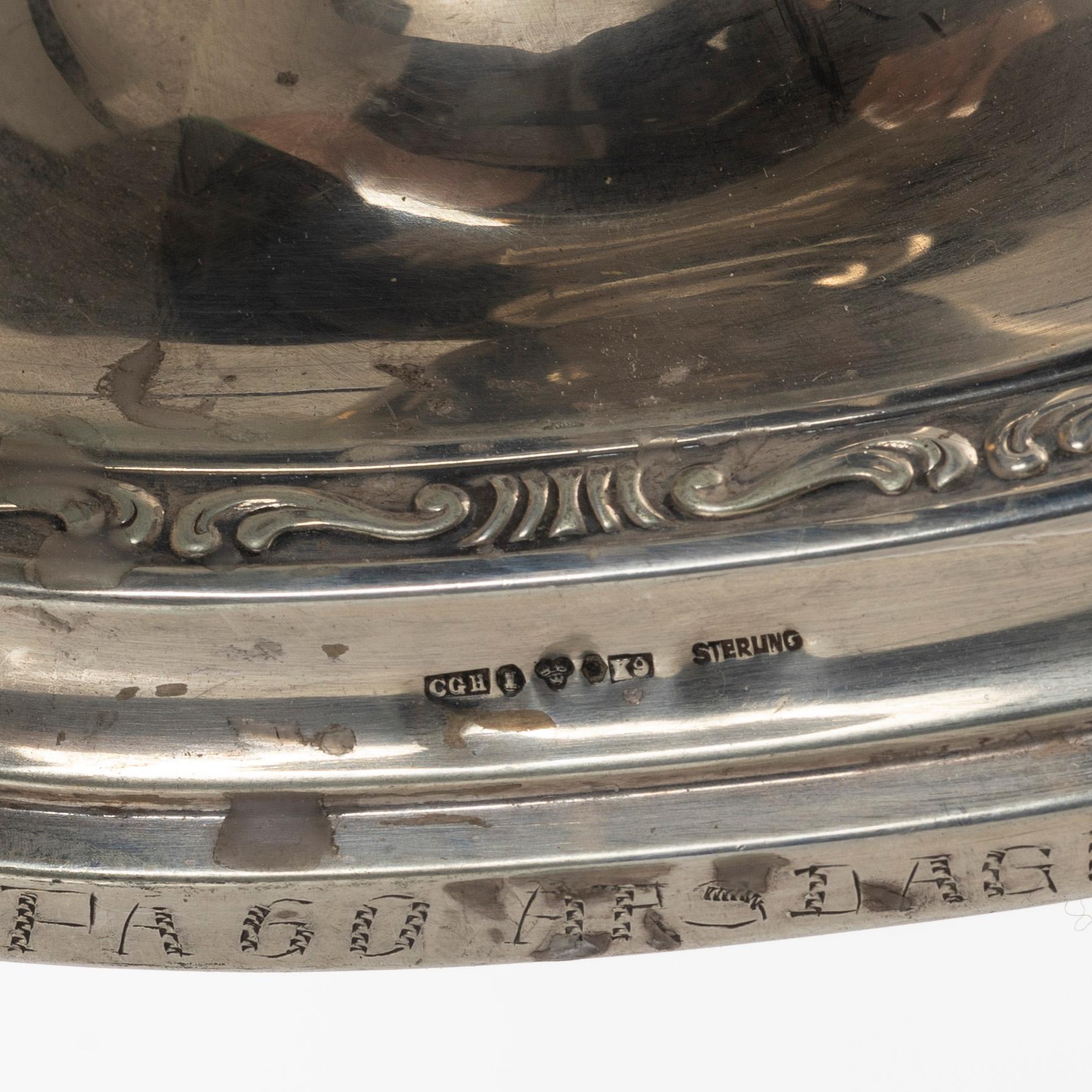 Candelsticks, 3 pairs, silver, Sweden, 1947-60.