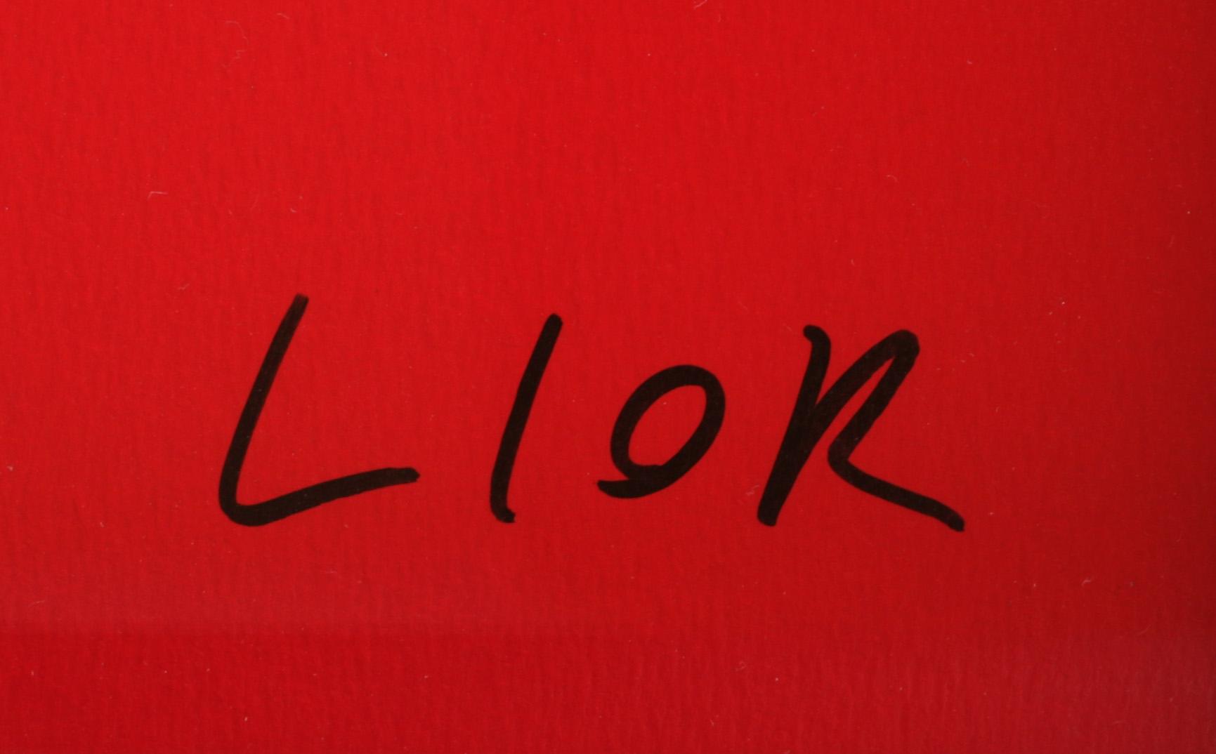 LIOR RON, färgserigrafi, sign o numr 21/250.