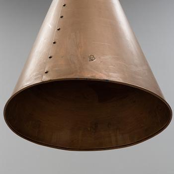 A Danish ceiling lamp from the 1970's.